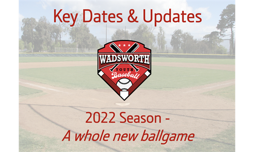 2022 Key Dates and Updates